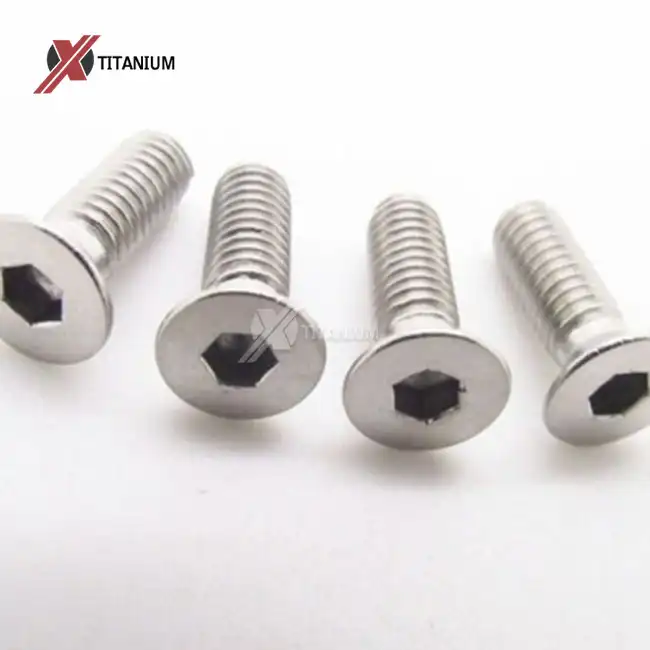 Titanium Socket Countersunk Screw